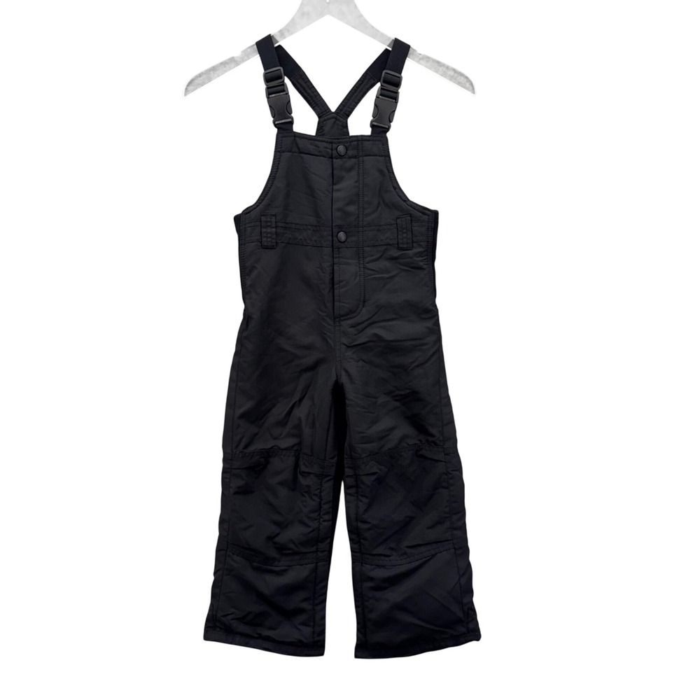 babyGap Toddler Snow Bib Overalls Ski Pant Size 4 Toddler Black Cold Control